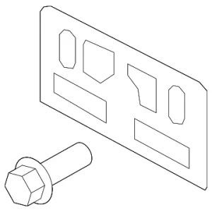 License Panel - Mazda (TD11-50-170C)