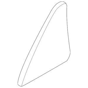 Vent Glass - Mazda (KA0G-72-661A)
