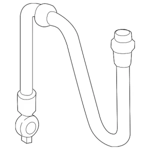 Brake Hydraulic Hose - Mazda (KEME-43-990B)
