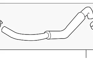 By-Pass Hose - Mazda (L3K9-13-680A)