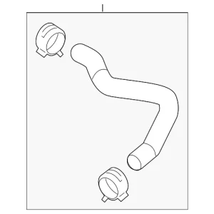 Outlet Hose - Mazda (L5A3-15-20ZA)