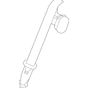 Center Belt Assembly - Mazda (KDY5-57-740B-01)