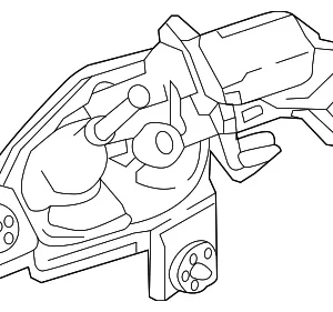 Wiper Motor - Mazda (TK48-67-450)