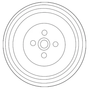 Wheel, Steel - Mazda (9965-B9-5540)