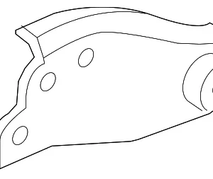 Upper Bracket - Mazda (BFD1-39-010A)
