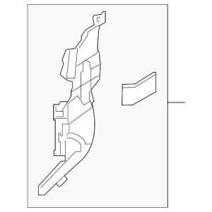 Pipe Shield - Mazda (GSH7-42-27Y)