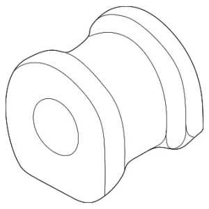 Gear Assembly Mount Bushing - Mazda (TA01-32-123)