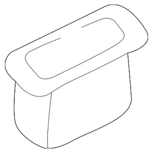 Handle Bezel - Mazda (EC01-68-DD1B-42)