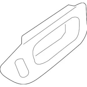 Handle Cover - Mazda (GJ6A-58-303B-02)