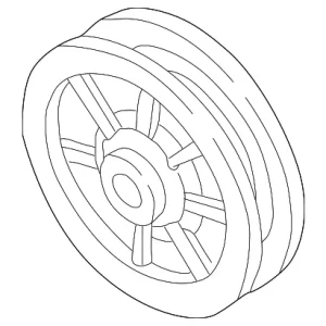 Pulley - Mazda (ZZL0-32-601)