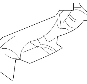 Upper Trim - Mazda (BP4K-68-84ZF-02)