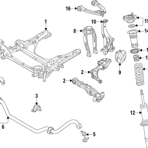 Strut Mount - Mazda (KBB6-34-380A)