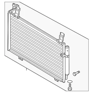 Condenser Assembly - Mazda (KD45-61-480A)