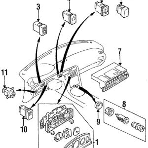 Switch - Mazda (GC1M-66-340)