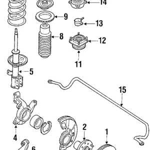 Adjust Plate - Mazda (GJ21-34-013)