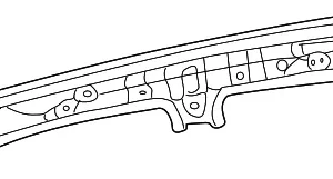 Side Rail - Mazda (B25R-70-050C)