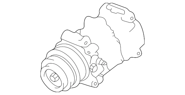 Compressor - Mazda (NC72-61-K00)