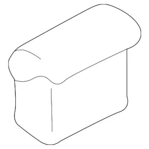 Ashtray - Mazda (N066-64-610B)