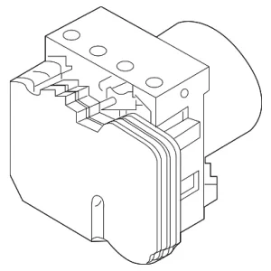 ABS Control Unit - Mazda (GBYH-43-7A0C)