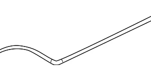 Fuel Tank Vent Hose - Mazda (VC67-42-51X)