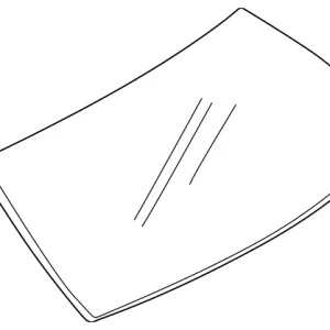 Back Glass - Mazda (B27D-63-930B)