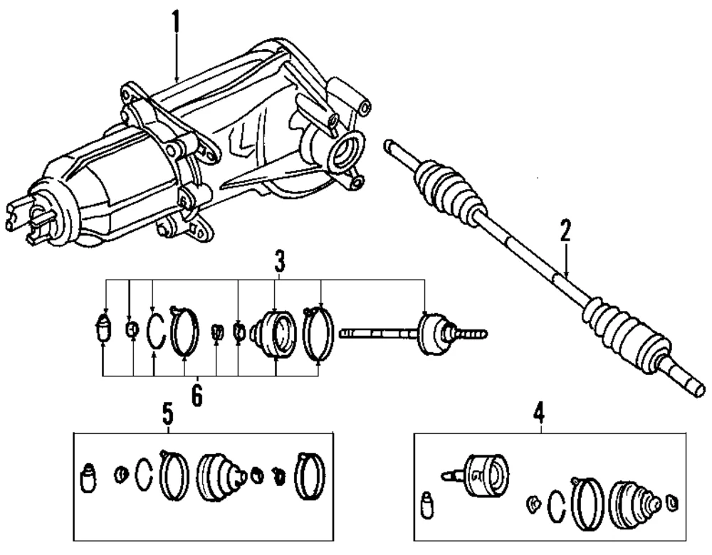 Outer Cv Joint - Mazda (ZZC0-22-510)