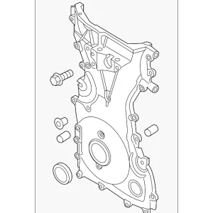 Timing Cover - Mazda (L3AW-10-500)