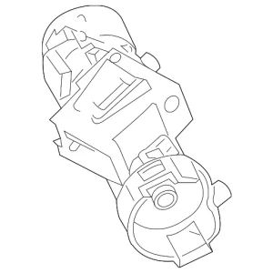 Steering Lock - Mazda (B39M-66-150)