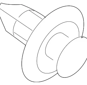 Wheel Opening Molding Retainer - Mazda (L208-51-SJ3A)