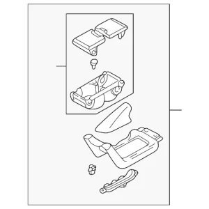 Lever Assembly - Mazda (TC86-64-43YA-05)
