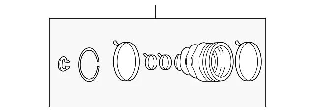 Outer Boot - Mazda (GP26-22-530B)