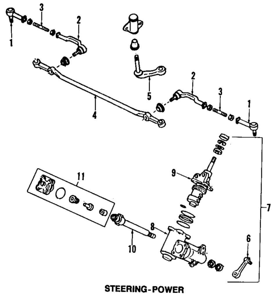 Idler Arm - Mazda (UE38-32-350)