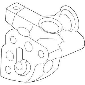 Engine Variable Valve Timing (Vvt) Solenoid Housing - Mazda (PY8W-14-762)