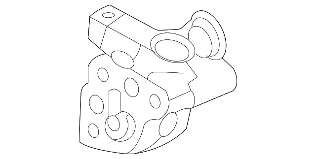 Engine Variable Valve Timing (Vvt) Solenoid Housing - Mazda (PY8W-14-762)
