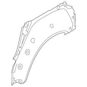 Outer Wheelhouse - Mazda (BBM4-70-115C)