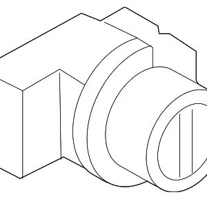 Center High Mount Stop Light Socket - Mazda (GJ6A-51-3G7)