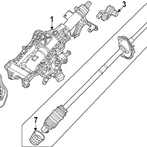 Control Module Bracket - Mazda (KS0E-32-C10)