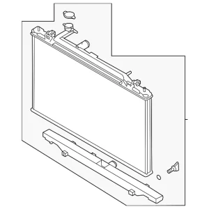 Radiator Assembly - Mazda (SH9V-15-200)