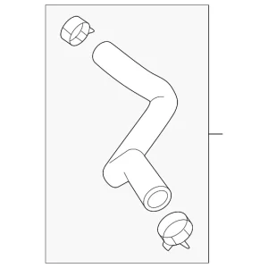 Coolant Hose - Mazda (T301-15-7DYA)