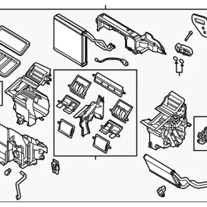 AC & Heater Assembly - Mazda (KB8C-61-130A)