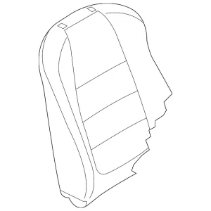 Seat Back Cover - Mazda (GJS5-88-131-34)