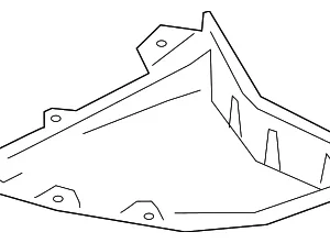 Air Deflector - Mazda (BFWM-56-114)