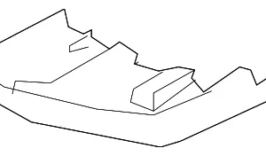 Radar Sensor Cover - Mazda (DB5J-67-Z32)