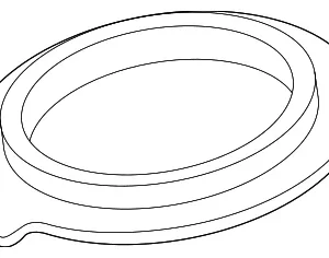 Lower Seat - Mazda (D651-34-0A3A)