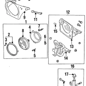 Mount Ring - Mazda (NA01-51-034)