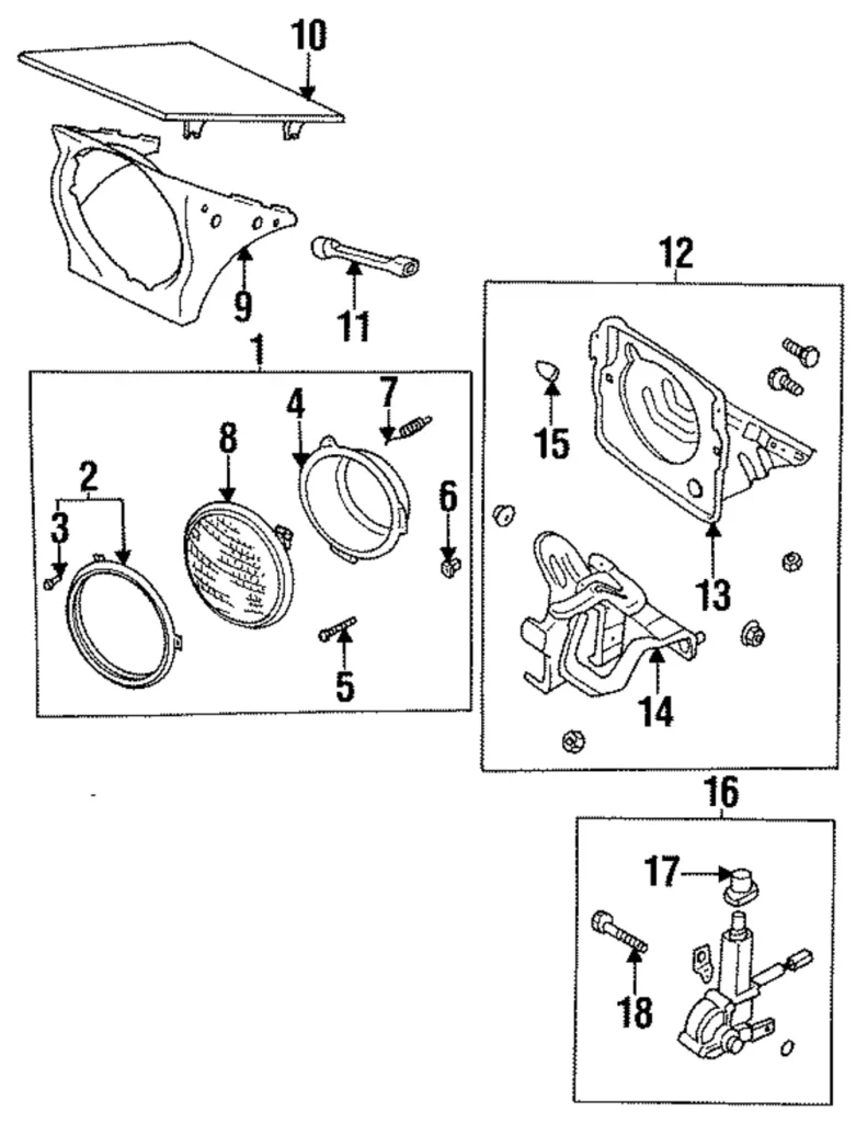 Sealed Beam - Mazda (0000-11-6024-HL)