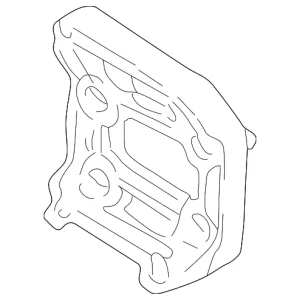 Compressor Assembly Bracket - Mazda (FSD7-15-811)