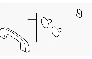 Handle - Mazda (D351-69-470B-75)