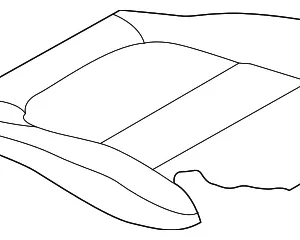 Cushion Cover - Mazda (G44A-88-111A-02)