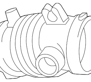 Air Hose - Mazda (LF8J-13-221A)